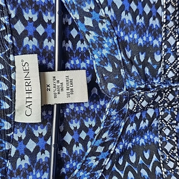 NWOT Catherine's Plus Top Sz 2X - Picture 3 of 14